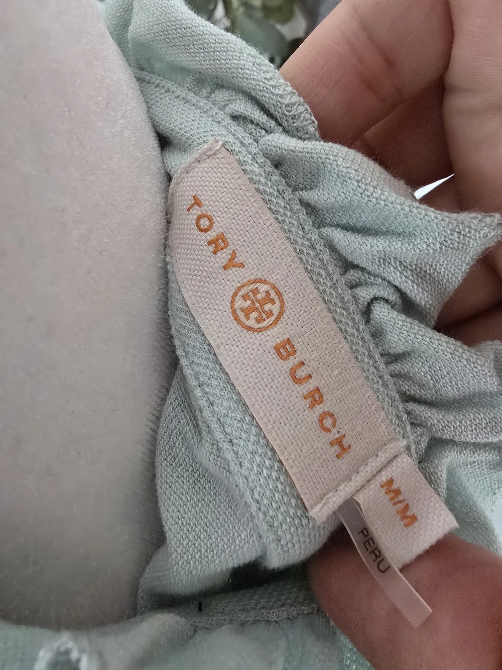 Tory Burch White Sleeveless Ruffle-Neck Button Placket Camisole